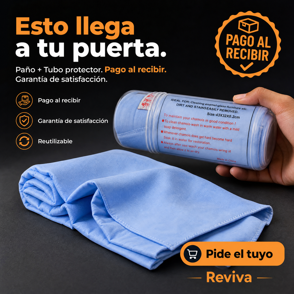 Pano Eco Cuero Limpieza Auto Moto Lavado — vista 7